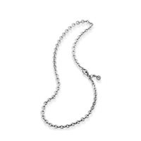 Necklace Ananda Man in Silver A-CL36B-50 CO